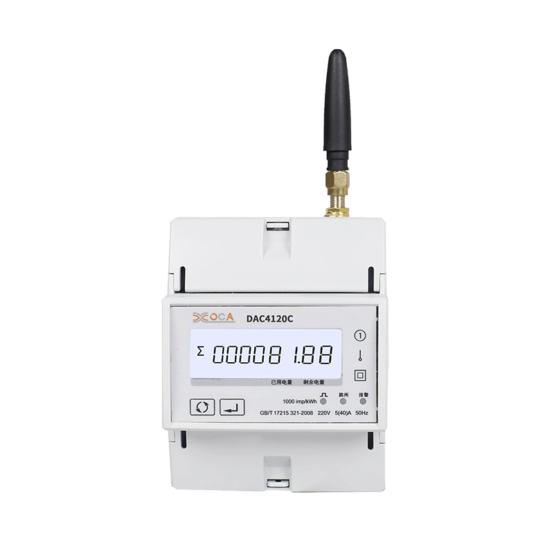 Dac4120c DIN-rail eenfasige AC WiFi met relaisvermogensmeter