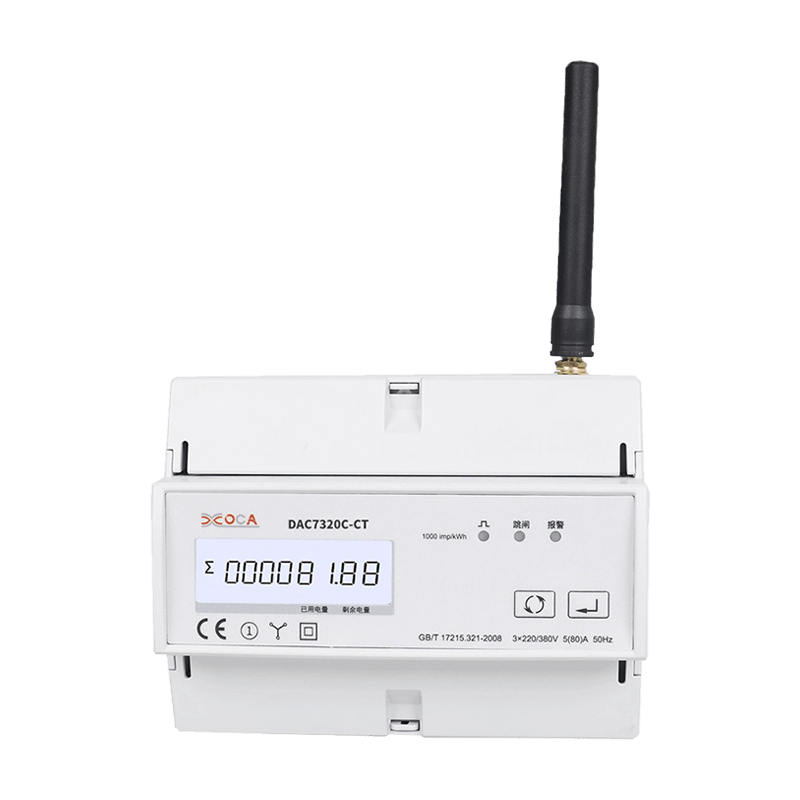 Dac7320c-CT Multifunctionele WiFi op DIN-rail met Transformer Smart Modbus-energiemeter