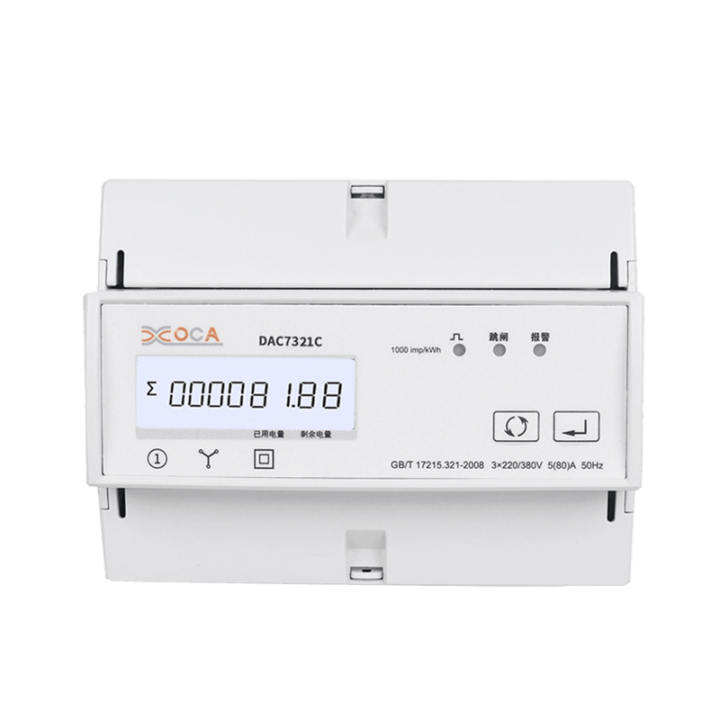 Dac7321C DIN-rail WiFi driefasige vermogensmeter met afstandsbediening