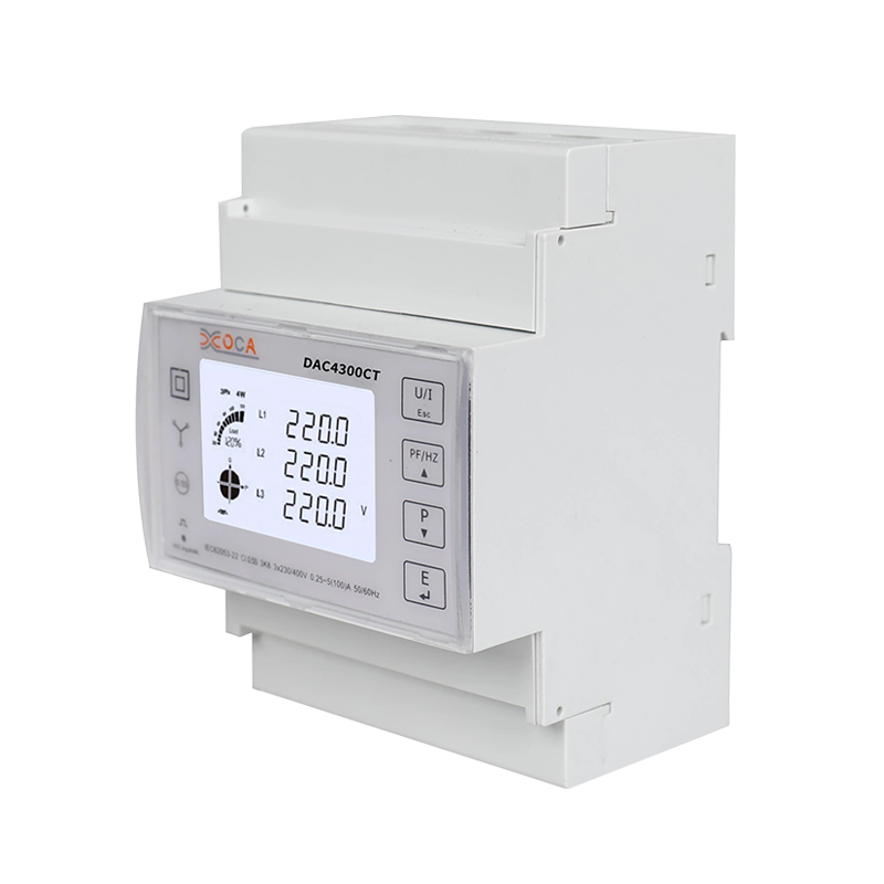 Dac4300CT DIN-rail slimme elektriciteits-energiemeter-multimeter