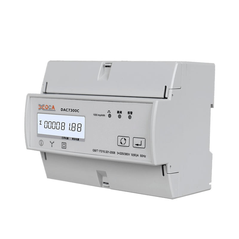 DAC7300C DIN-rail driefasige afstandsbediening WiFi Modbus RS485 elektronische energiemeter