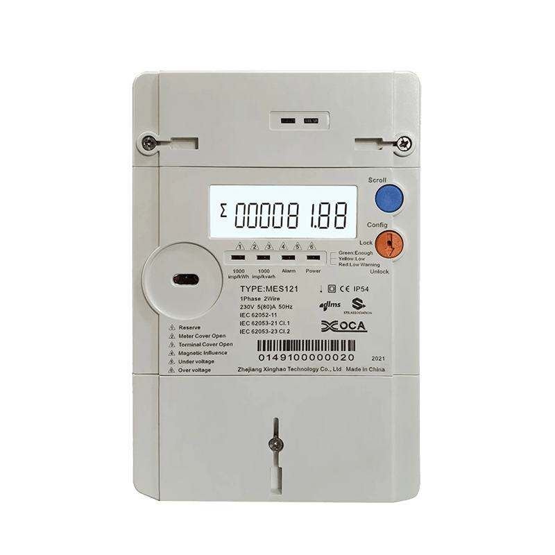 Eenfasige Sts Dlms afstandsbediening energiemeter multimeter